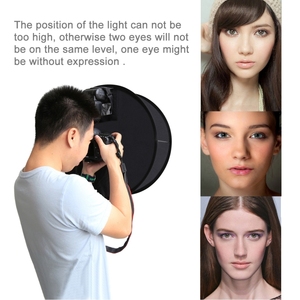 Giá sản phẩm PULUZ 45cm vòng phong cách <span class=keywords><strong>Macro</strong></span> và chân dung Softbox Speedlite ánh sáng đèn Flash Khuếch tán có thể gập lại Softbox - Product Image 5