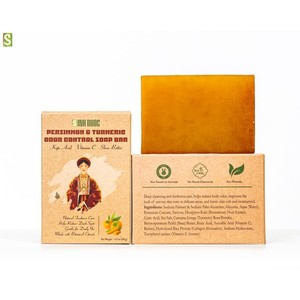 Hồng Nghệ Kojic Axit Xà Phòng Tự Nhiên Kiểm Soát Mùi Sáng Giữ Ẩm Làm Bằng Tay Thảo Dược Xà Phòng - Product Image 2