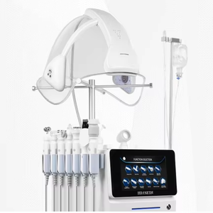 H500 Newest 12-in-1 Spa Skincare Machine LED Music Oxygen Dome Mask CO2 Bubble Mesotherapy Aqua Hydro Beauty Facial Home - Product Image 1