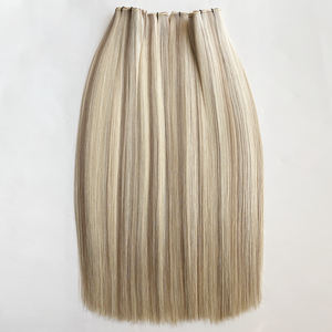 Extensions de cheveux russes 100% de luxe, ensemble Genius Weft, 14-24 pouces, pour cheveux fins et fins, volume indétectable, doux et lisse - Product Image 1