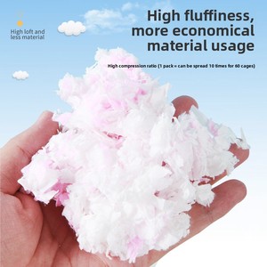Hamster Bedding Natural <b>Dust</b>-free - Small Animal Deodorizing Cotton Pulp Paper - Product Image 4