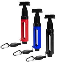 Brosse de club de golf en couleurs rouge noir bleu pour choisir comprend bouteille d'eau nettoyeur de golf