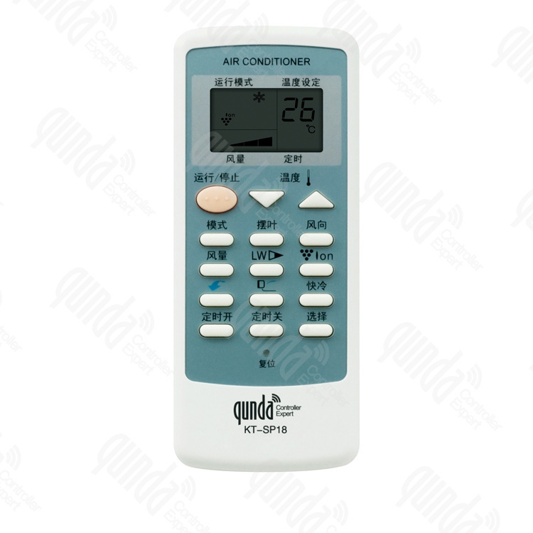 <strong>Qunda</strong> Air Conditioner <strong>Remote</strong> Control KT-SP18 Universal Compatible With Sharp Models 0024SR 0025SR 0029SR 0031SR