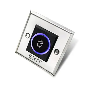 No Touch Exit Button NO NC LED IR Touchless Switch