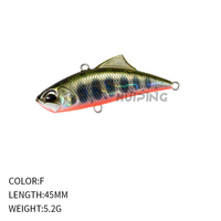 Leurres VIB sparehead RYUKI 45S Vibration 45mm 5.2g leurre pour la pêche au brochet appât artificiel leurre pour truite