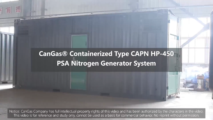 CANGAS 5000psi HPNGU Movable Nitrogen Gas Generator Unit Designed for ...