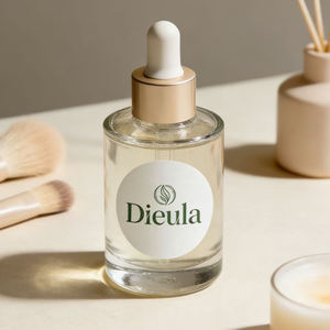 Etiqueta adhesiva de papel personalizada con logotipo redondo de la marca para caja de embalaje de cosméticos y regalos - Product Image 4