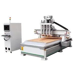 Easy Operation ATC 5x10 ft woodworking machine router 3axis 4 axis 1530 atc wood carving CNC router