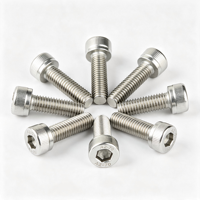 Vis à tête cylindrique à six pans creux en acier inoxydable DIN912 métrique A2-70
