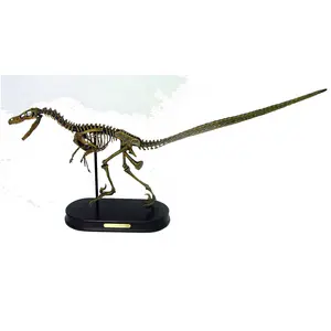 전문 제조 업체 도매 사용자 정의 금속 공룡 해골 화석 모델 장식품