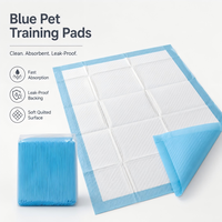 Almohadillas de Entrenamiento para Perros y Cachorros de Alta Resistencia y Ecológicas, con Núcleo de Pulpa Fluff SAP y PE, de Rápida Absorción, con Base Impermeable IPX7, para Limpieza, OEM, a Granel