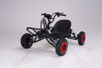 Cadre de kart électrique à monter soi-même, prêt à l'assemblage, expédition en un seul cadre (sans batterie/moteur), compatible avec les systèmes 2000W 48V pour les constructions personnalisées