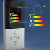 Détecteur de caméras cachées et de micros espions DX88 Pro format voyage avec suivi thermique