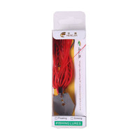 Leurre de pêche artificiel 10cm 11g en caoutchouc à jupe barbue pour jigging lent, spinnerbait, buzzbait, chatterbait, wobbler