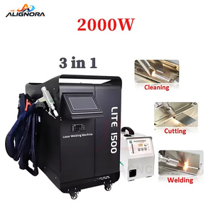 Soudeuse laser portative 4-en-1 de haute qualité pour le soudage, la découpe et le nettoyage des métaux, 2000W 3000W - Product Image 6