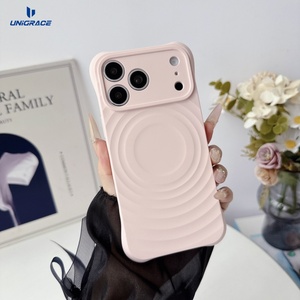 Coque de téléphone en silicone liquide pour iPhone <span class=keywords><strong>13</strong></span>, coque de téléphone en silicone liquide pour iPhone 17, coque arrière magnétique pour iPhone - Product Image 3