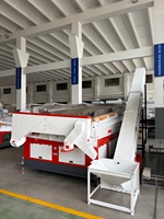 Nettoyeur par gravité pour graines de quinoa et de café pour le Pérou, machine agricole à tamis vibrant pour le traitement du quinoa, du café et du soja