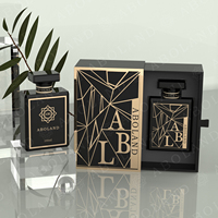 Flacon de parfum vide avec emballage boîte, flacon de parfum Aboland, flacon de parfum arabe Maison