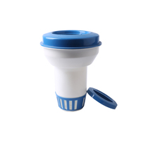 Distributeur de chlore flottant pour piscine, distributeur de chlore flottant pour piscine pour comprimés chimiques