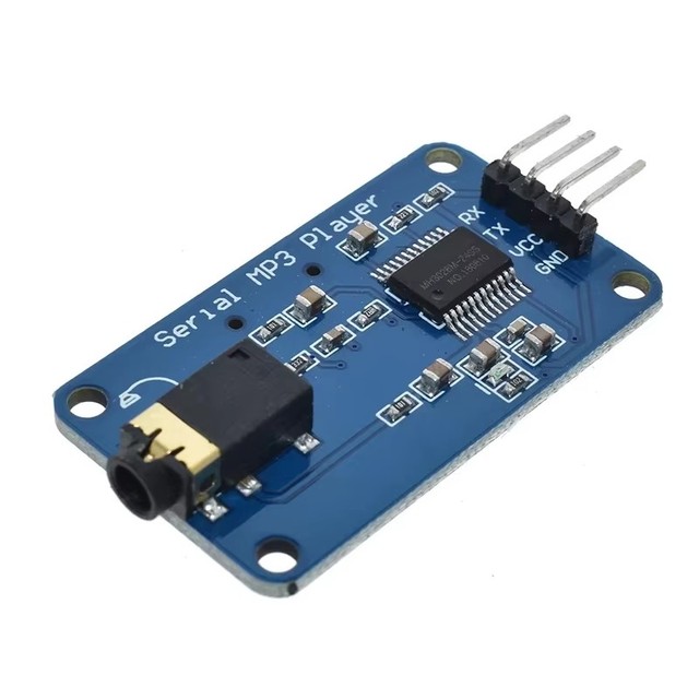YX5300 UART TTL Serial Control MP3 Music Player Module Support MP3/WAV Micro SD/SDHC Card for AVR/ARM/PIC 3.2-5.2V DC