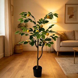 Árbol de Limón Artificial, Árbol Artificial, Árbol de Frutas Artificial, Árbol de Limón - Product Image 3