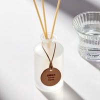 Coffret Cadeau Diffuseur de Parfum d'Ambiance Luxe Agrumes avec Bouchon en Bois, Huiles Essentielles Naturelles, Vente en Gros