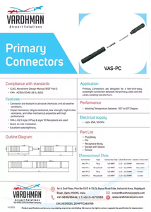 ตัวเชื่อมหลักประสิทธิภาพสูงสำหรับระบบให้แสงสว่างในสนามบินขั้วต่อไฟฟ้าที่ทนทานสำหรับรันเวย์และการใช้อนุกรมวิธาน - Product Image 2