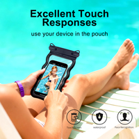Nouvelle mise à niveau, sac étanche pour téléphone flottant, étui de téléphone portable étanche pour tous les téléphones