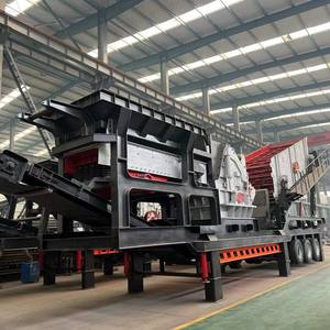 Concasseur mobile de déchets de construction, concasseur de minerai, concasseur de béton, ligne de production, véhicule de concassage mobile sur chenilles - Product Image 5