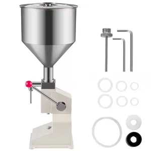 Hand Operated A03 Manual Cosmetic Cream filler paste and liquid Filling machine
