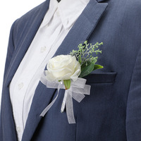 Fleur de poignet pour mariage, corsage de mariée, décoration florale pour la main, fleurs de bracelet pour la mariée et les demoiselles d'honneur