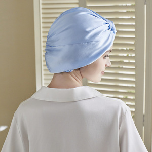 100% pur mûrier <span class=keywords><strong>soie</strong></span> <span class=keywords><strong>Bonnet</strong></span> 19 Momme Double couche <span class=keywords><strong>soie</strong></span> <span class=keywords><strong>bonnet</strong></span> <span class=keywords><strong>de</strong></span> <span class=keywords><strong>nuit</strong></span> pour cheveux femmes été <span class=keywords><strong>soie</strong></span> <span class=keywords><strong>Bonnet</strong></span> - Product Image 4
