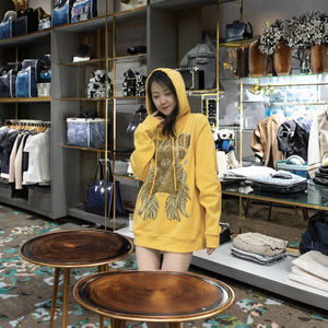 Chaqueta Unisex de Otoño Invierno, Sudadera con Capucha Gruesa de Estilo Americano, Sólida, Antibolitas, Nueva Marca de Moda con Decoración de Diamantes de Imitación - Product Image 3