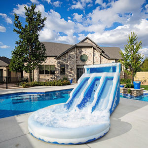 Fabricants de toboggans gonflables commerciaux, château <span class=keywords><strong>gonflable</strong></span>, toboggan aquatique, toboggan aquatique <span class=keywords><strong>gonflable</strong></span> à double voie, <span class=keywords><strong>jeux</strong></span> gonflables d'extérieur - Product Image 4