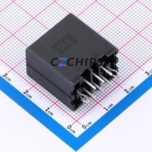 DL3810-6A Automotive Connector Through hole Component (THT),P=3.81mm Connector Automotive Connector Socket 6P 3.81mm 2 - Product Image 2