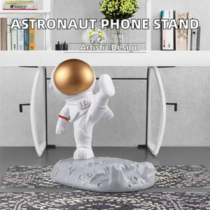 Soporte Creativo y Lindo para Teléfono Móvil con Diseño <span class=keywords><strong>de</strong></span> Búho Pintado a Mano, Ideal para Ver Series y Películas, con Temática <span class=keywords><strong>de</strong></span> Anime y Astronautas - Product Image 2