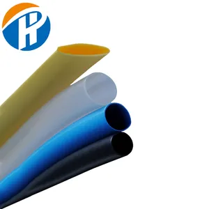 Werk liefert Kunststoff-Pvc-Rohr Stromleitung Silikon-Schrumpfrohr flexibles Wärmeschrumpfrohr