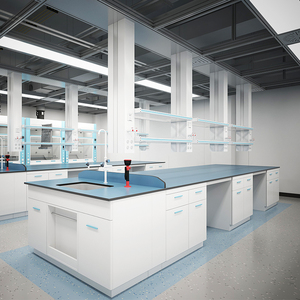 Thiết kế hiện đại phòng sạch-compliant thép không gỉ phòng thí nghiệm bảng cho bệnh viện trường học hoặc hội thảo phòng thí nghiệm đồ nội thất - Product Image 5