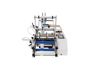 Semi Automatic Round Bottle Labeling Machine 10Ml Beer Glass Beer Bottle Single and Double Label PET Bottle Printing Machine - Product Image 3