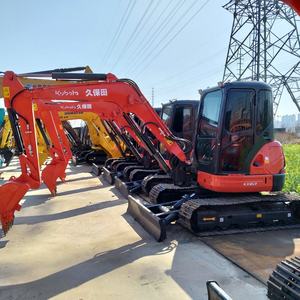 Mini excavadora usada de alta gama Japón Kubota kx163 5ton EPA CE certificado CE original excavadora de segunda mano en stock - Product Image 2