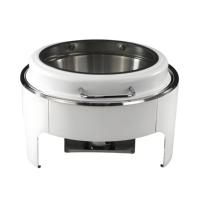 Marmite à alcool de luxe en acier inoxydable 6L, chauffe-plat pour hôtels et restaurants, ensemble de buffet, matériel de restauration pour banquets et maintien au chaud des aliments