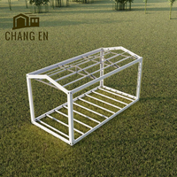 DYCE Maisons Conteneurs Préfabriquées Détachables de Chine de 10 Pieds et 20 Pieds, Structures en Acier pour Conteneurs Maritimes Flat Pack Préfabriqués