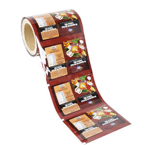 Rollo de película de embalaje de bolsita de café impreso personalizado, bolsita de <span class=keywords><strong>palitos</strong></span> de miel de té de grado alimenticio, embalaje Emballage Alimentaire - Product Image 2