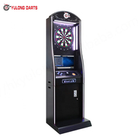 YULONG Jetonlu Atari Dart Oyun Makinesi Dart Uçları Model X-2 15.6" Ekran Metal Naylon Özelleştirilebilir