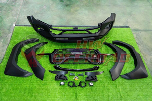 Kit carrosserie Facelift pour <span class=keywords><strong>Toyota</strong></span> <span class=keywords><strong>Hilux</strong></span> 2016-2020 2021+ – Améliorez votre véhicule au modèle GR SPORT : Ailes, capot, pare-chocs, calandre, kit carrosserie complet - Product Image 2