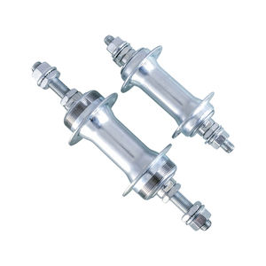 Roda Sepeda Depan/Belakang Baja Galvanis-20 Jari-jari Tipe Mur dengan Poros yang Dapat Dipasang dengan Baut-Ringan dan Tahan Lama untuk Sepeda BMX/Sepeda Gunung - Product Image 1