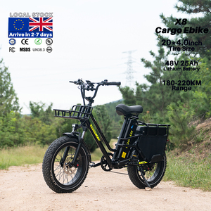 Bicicleta Eléctrica KOOLUX 48V Litio 65Ah Doble Motor sin Escobillas para Carretera, 25km/h, con Asiento Infantil Familiar, APP X8 X8, Stock en la UE - Product Image 4