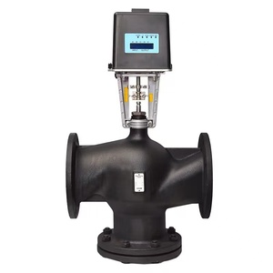 Vanne de régulation et d'équilibrage électrique à pression constante pour vapeur, à deux ou trois voies, double régulation, AC 220V, haute performance, en acier inoxydable OEM - Product Image 5
