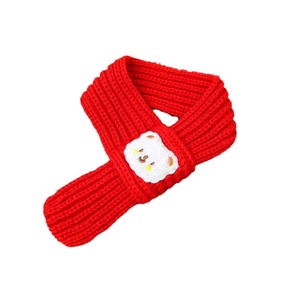 Bufanda para perro, bufanda para gato, estilo otoño/invierno, Bichón Frisé, oso de peluche, babero de Año Nuevo/Navidad, lindo, cálido, decorativo. - Product Image 5