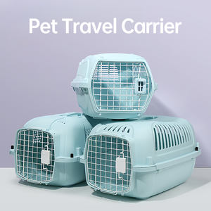 Caisse de transport améliorée pour animaux de compagnie - Durable, respirante et spacieuse pour chats et chiens, idéale pour la voiture et les visites chez le vétérinaire - Product Image 2